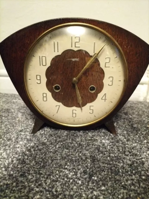 Smiths Chiming Clock Vintage