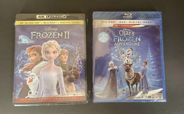 FROZEN 2 & OLAF’S ADVENTURE brand new sealed blu-ray, dvd, and digital ...