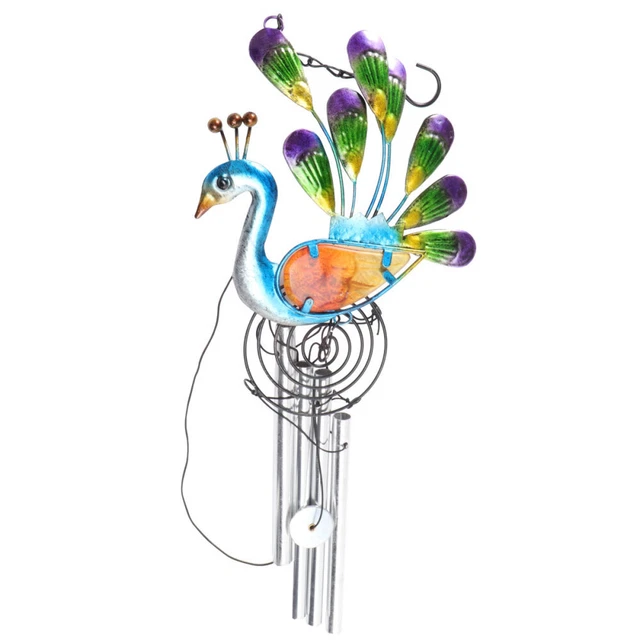 12 Petites Cloches Suspendues Décoratives - Dorées/rouges, Pour Noël Ou Déco Maison - 3