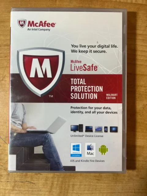 McAfee LiveSafe - Total Protection Solution (Unlimited* Device License) - * NEW