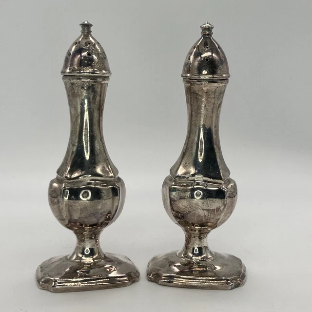 Benedict Proctor Silverplate over Lead Salt and Pepper BP24