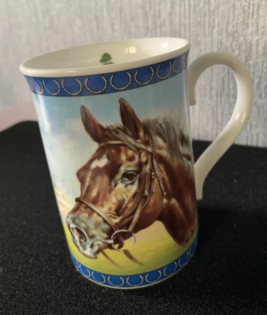 Racehorse Legends China Mug Nijinsky By M Buckley Danbury Mint Perfect