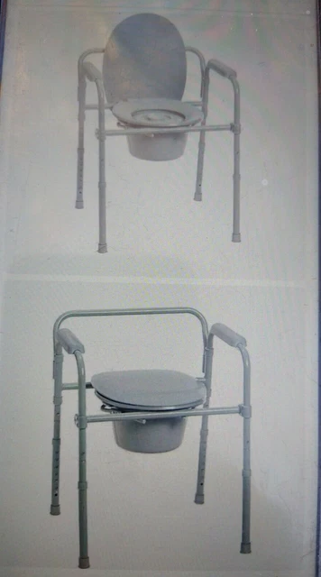 CÓMODA PLEGABLE PORTÁTIL INODORO Unidad PORTÁTIL Cómoda plegable 1148-1