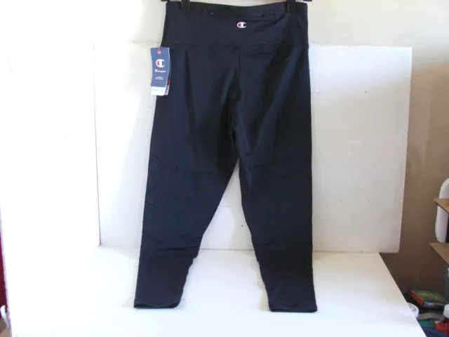 TSLA TESLA Athletic Leggings Activewear Pants Black XS extra small NEW NWT