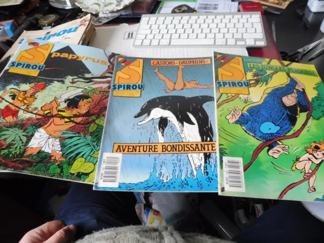 Lot De  17  Magazines Hebdomadaires Spirou