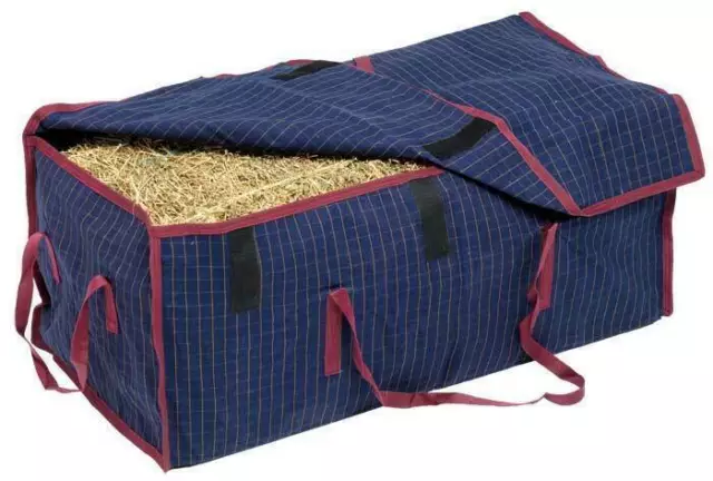 Zilco Canvas Hay Bale Bag Waterproof For Horses Stable Show Camping