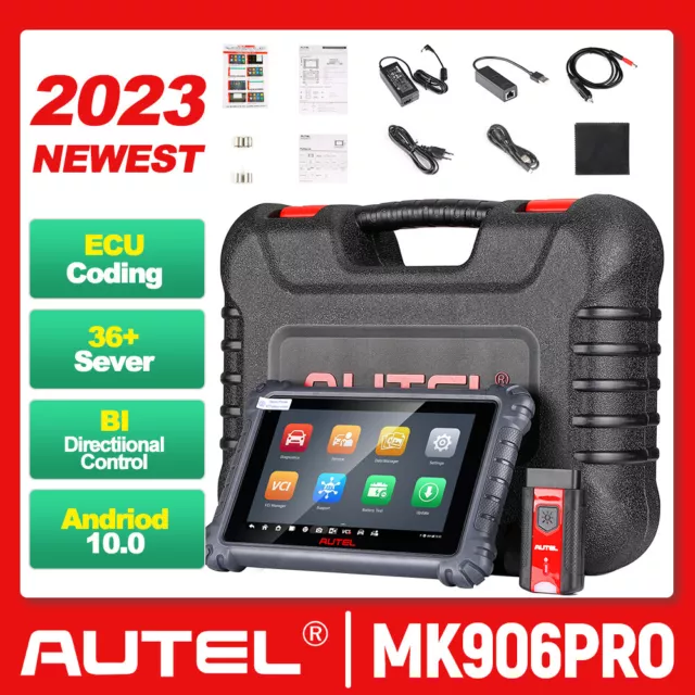 Autel MaxiCOM MK906Pro Full TPMS Car OE Diagnostic Scanner Tool Key Coding