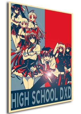 POSTER PROPAGANDA - Highschool DxD - Characters V1 - Formato A3 42x30cm ...