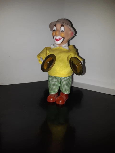 Clown mécanique automate joue du tambour • EUR 19,90