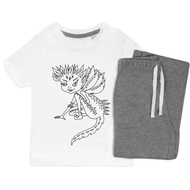 'Winged Sprite' Kids Nightwear / Pyjama Set (KP034558)
