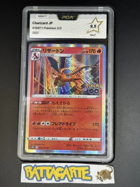 Charizard Pokemon Go  010/071 R Holo Sword & Shield CHR Charizard Pokemon  Card Japanese
