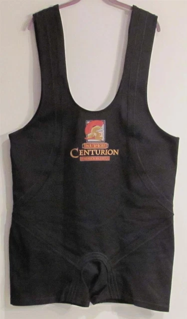 Titan Super Centurion Squat Suit 50 Black R/S (Regular Stance) Lightly Used