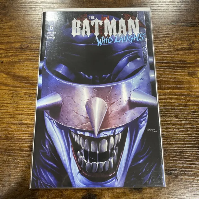 DC The Batman Who Laughs #5 * NM+ * Mico Suayan Variant Cover DC Comics 🔥🔥
