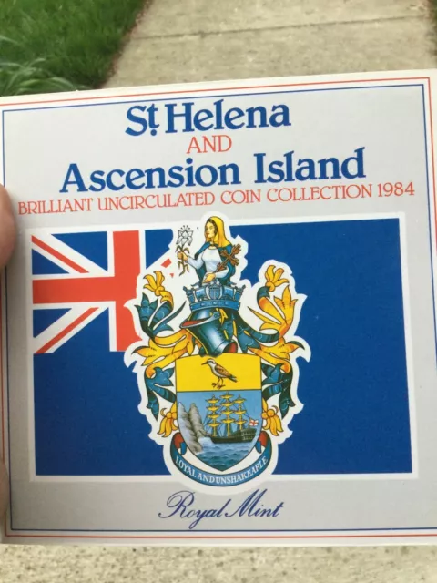 1984 St. Helena & Ascension Island Uncirculated 6-Coin Collection