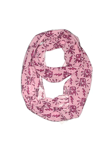 Kids with Character Girls Pink Scarf One Size