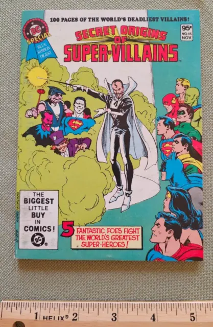DC Special Blue Ribbon Digest Secret Origins Super-Villains #15 - EXCELLENT!