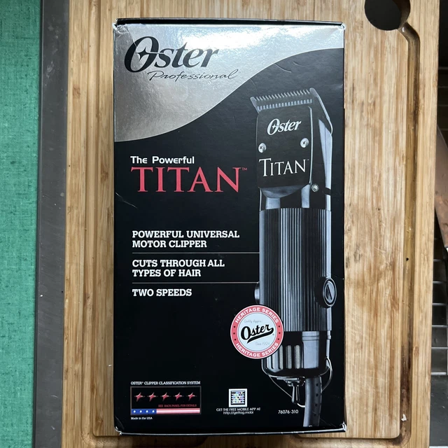Oster~TITAN~Two Speed~Barber clippers .