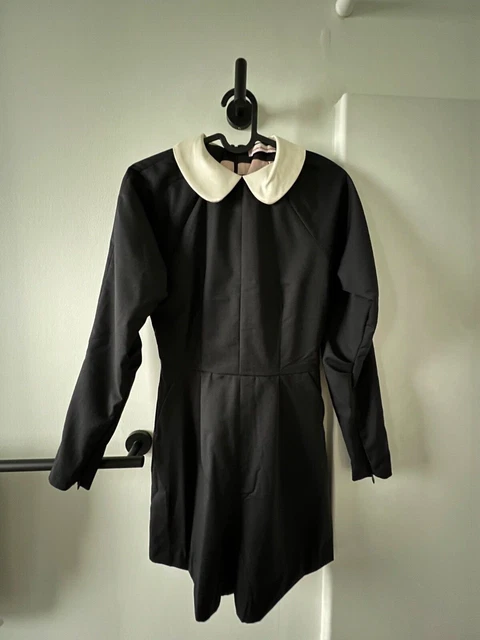 l'ecole des femmes peter pan collar playsuit size 0