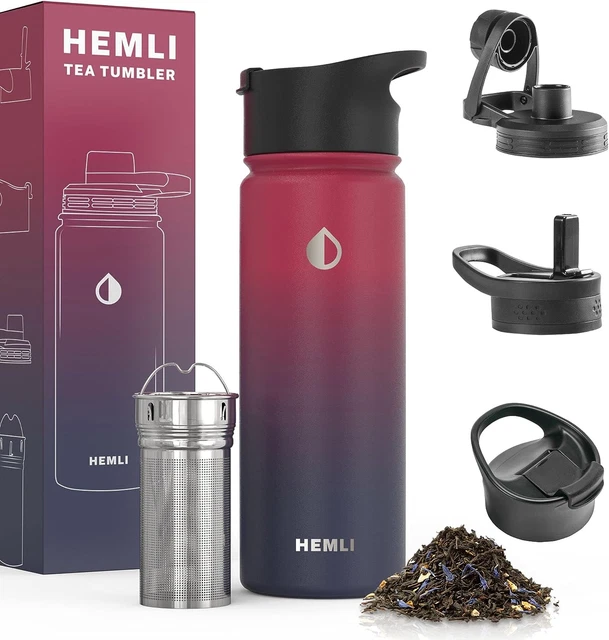 18 Oz Tea Infuser Bottle, Tea Thermos, Tea Tumbler with Infuser, Tea Bottle, Tea
