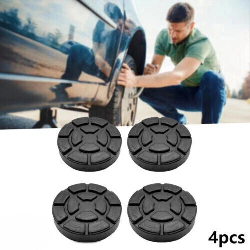 4x GUMMI-HEBEPLATTEN FÜR 2 POST HEBEBÜHNE ERSATZPADS AUTOHEBEBÜHNE RAMPE