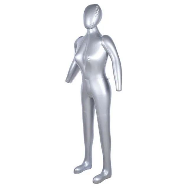 Mannequin gonflable tendance PVC torse pour écran corps complet féminin 165 cm
