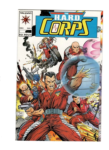 H.A.R.D. Corps, The #1 VF; Valiant | HARD Corps Jim Lee