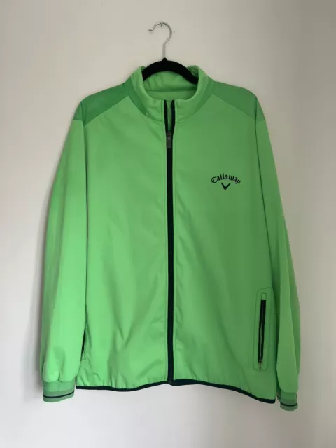 Callaway green grass 3.0 waterproof golf jacket clearance