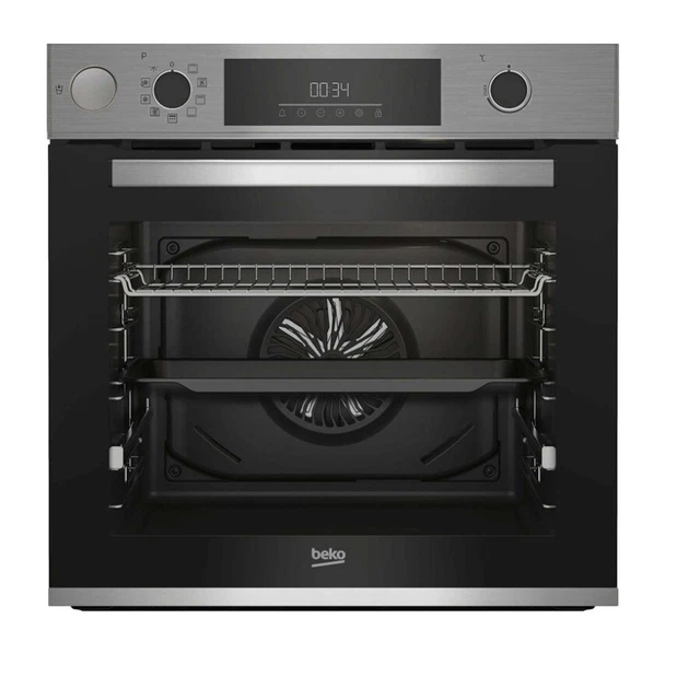 Beko Four encastrable multifonction 72l 60cm pyrolyse inox