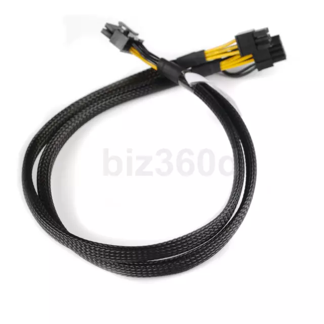 Brand New 10pin to 6+8pin Power Cable for HP ML350 G9  GPU 0.5M 2