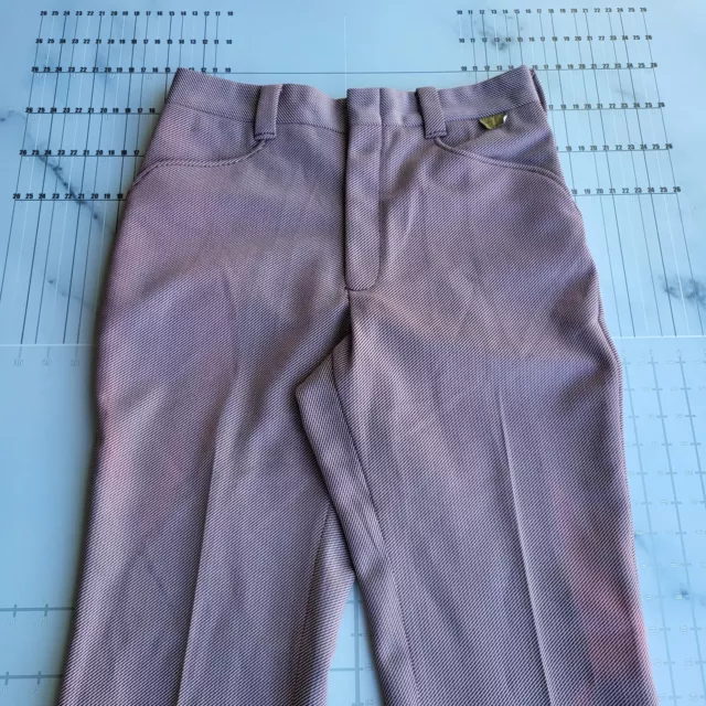 Vintage Wrangler Flared Pants Size 30x32 USA Red Maverick 70s Western Tag 32x32