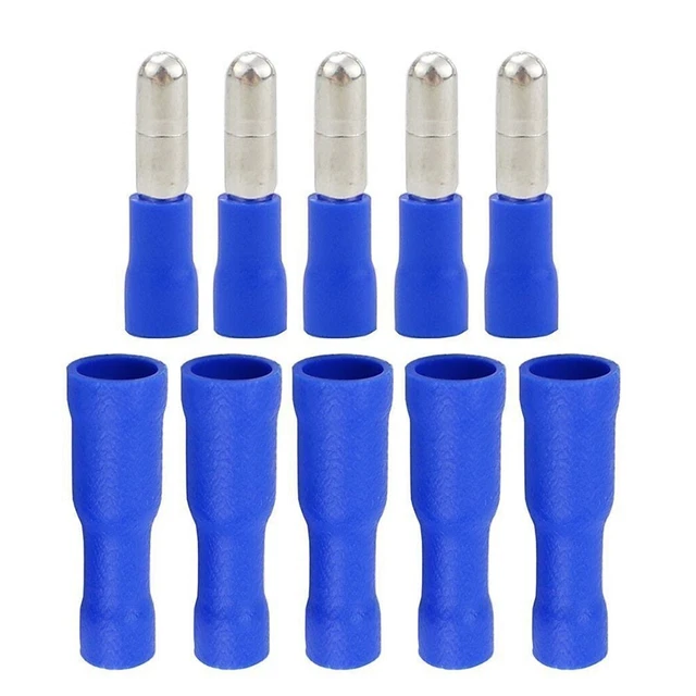 50 paires de bornes ?? sertir isol??es de haute qualit?? pour des connexions fil