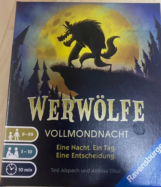 Ravensburger® 267033 Werwölfe Vollmondnacht ( Bluffspiel )