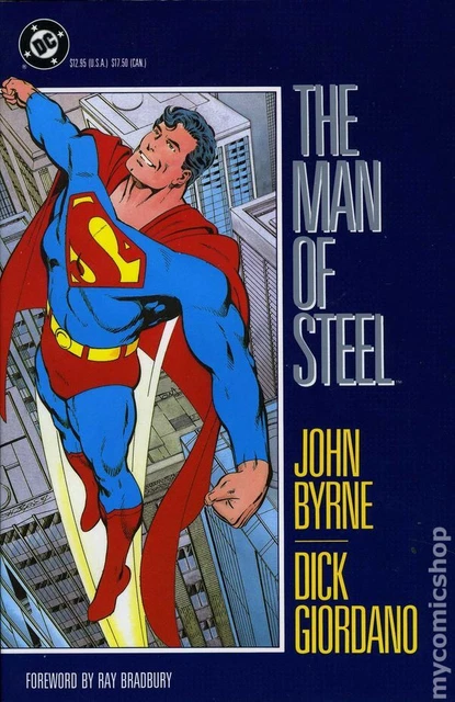 Superman The Man of Steel TPB #1-1ST VG 1987 Stock Image