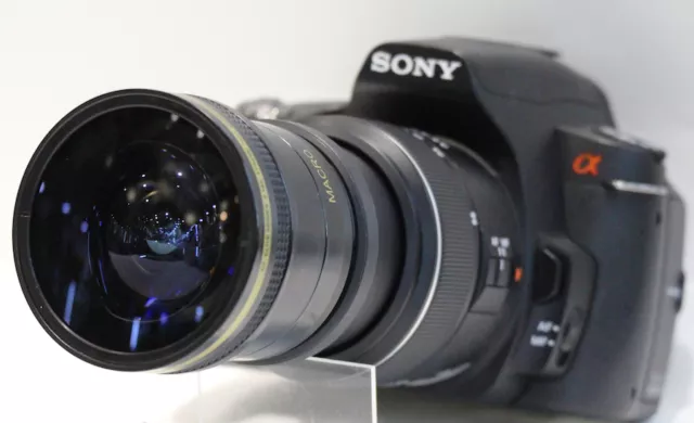 New Super Wide Angle Macro Fisheye Lens For Sony Alpha DSLR Digital Camera SLT