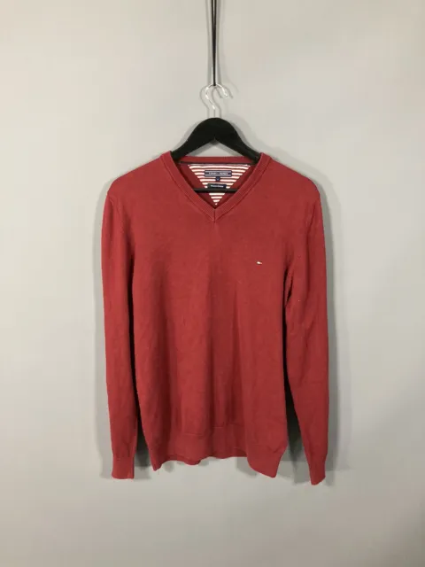 TOMMY HILFIGER Jumper - Size Large - Red - Great Condition - Men’s