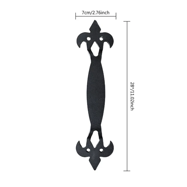 Barn Door Handle With Screw Grab Pull Farmhouse Smooth Home Sliding Gate~ 6