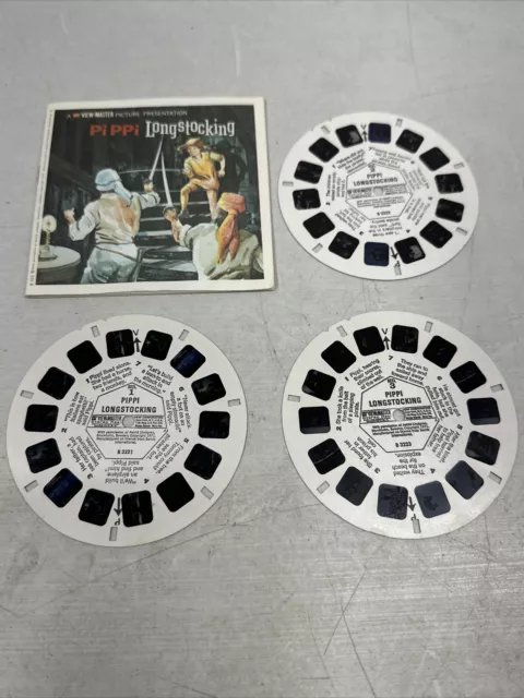 View-Master Pippi Longstocking 3 reels & booklet B322