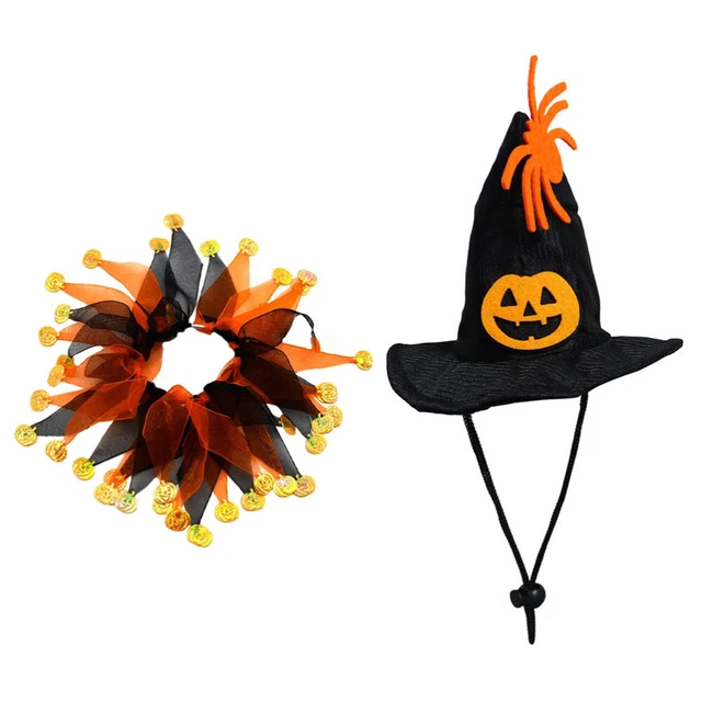 1 Set cat costumes Pet Decor Pet Halloween Kostüm Katze Halloween Hut