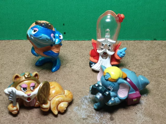 VINTAGE KINDER SURPRISE Egg Toys. 4 x mixed lot of toys. Cat