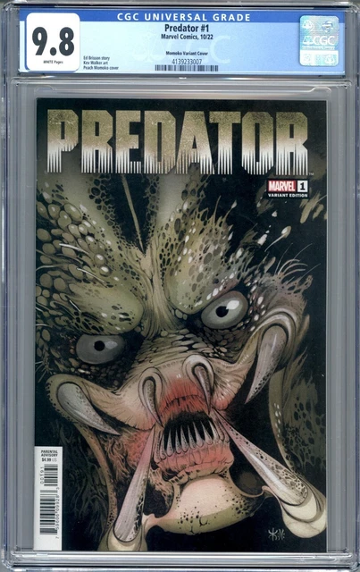 Predator #1 Momoko Variant Marvel 1st Print CGC 9.8