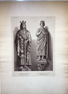 Toledo Burgos/Toledo Bambino D.Alonso 1881 Alfonso X Nel Saggio Francisco Aznar 