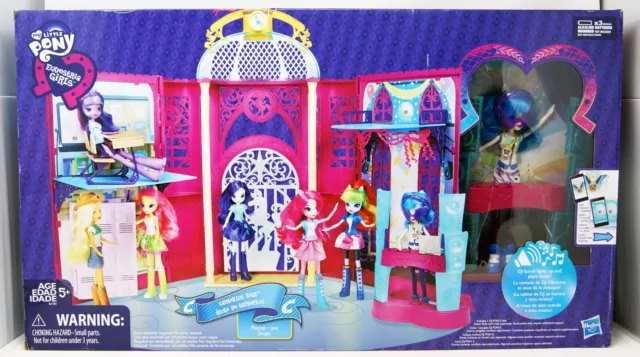 My Little Pony - Equestria Girls - Canterlot High Playset - mit DJ Pon-3 Puppe