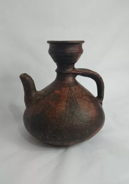 Large Pre Columbian Pottery Water Wine Vessel Pot Chancay Culture Peru, 1200 AD