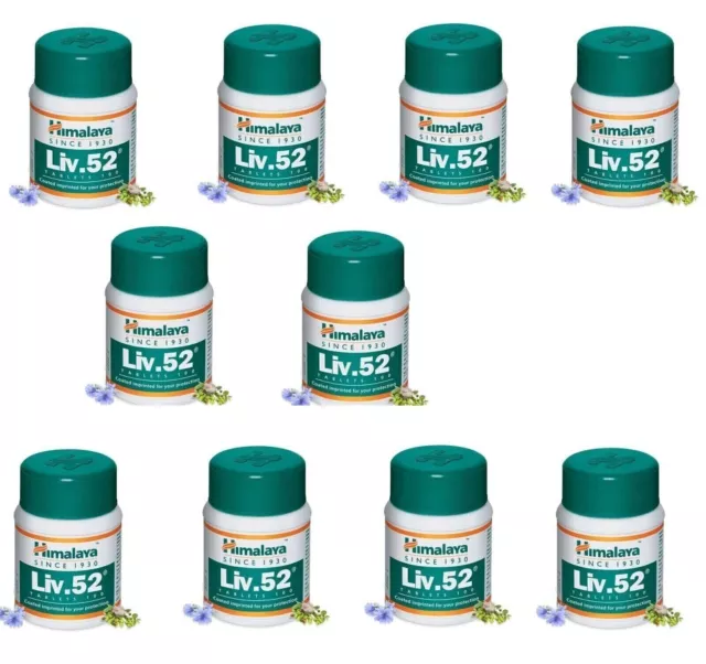 Liv 52 Pack of 10 Bottles EXP 2026 Free shipping