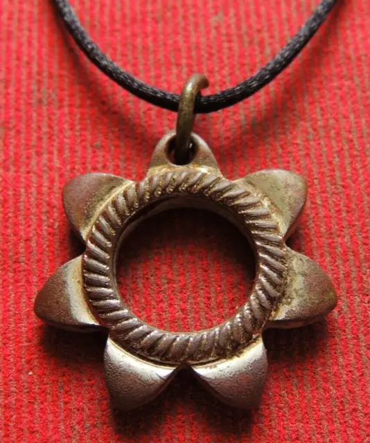 Ancient bronze pendant 19th century