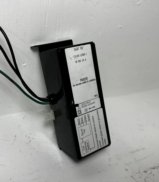 Square D PA11028 Shunt Trip 48 VDC 3.4 Amps for PA/PE/PX/PC PEF PAF Breaker