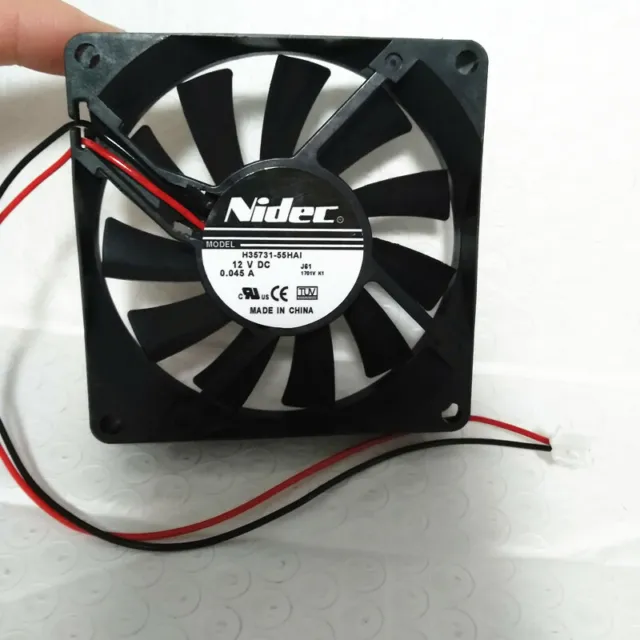 1pcs Nidec H35731-55HAI 8015 8CM 12V0.045A Haier Refrigerator Silent Cooling Fan