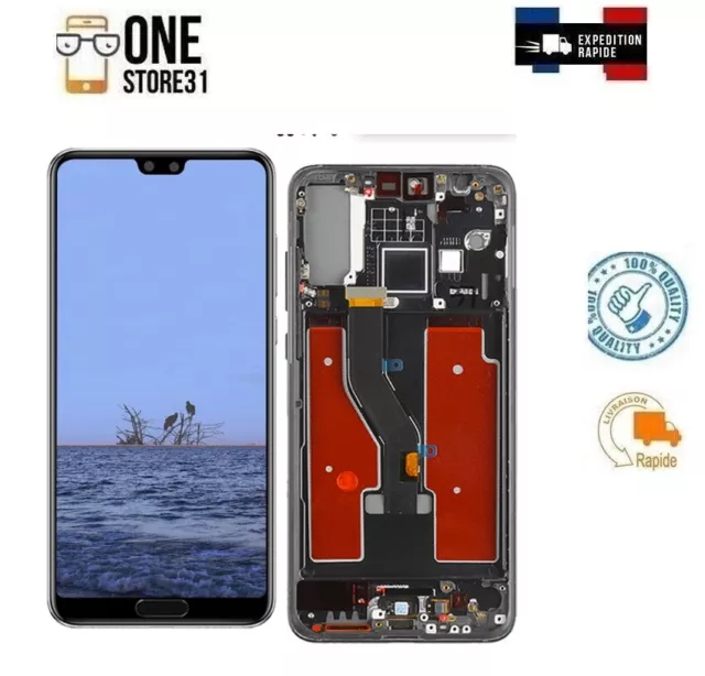 Ecran LCD de remplacement avec chassis Assemblé Pour Huawei P20 PRO