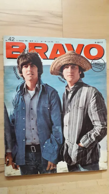 BRAVO Nr.42 vom 11.10.1965 Beatles, Petula Clark, Kinks, Herman´s Hermitz....