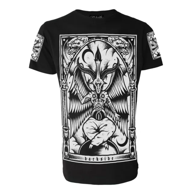 BAPHOMET Men's T-Shirt Darkside Occult Collection sizes S - 2XL  Wiccan / Rock